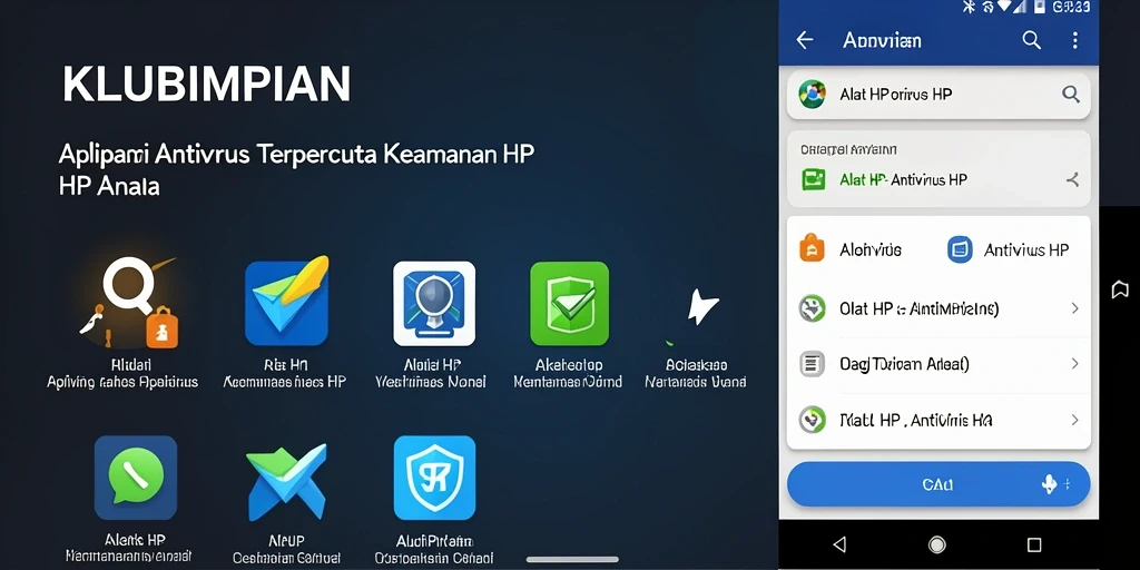 Tampilan antarmuka KLUBIMPIAN yang sederhana dan modern.