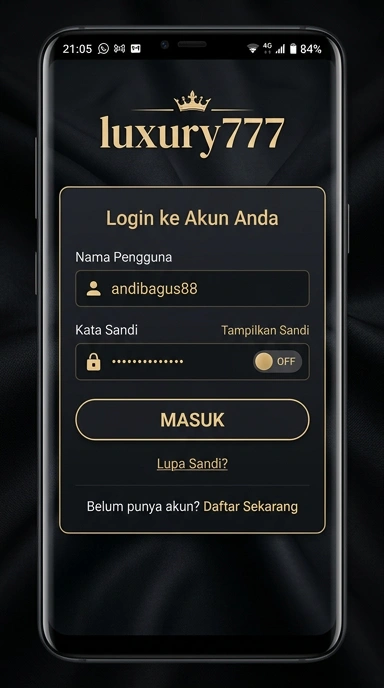 Panduan Masuk Akun luxury777 untuk Pengguna Android